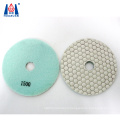 5" long lifespan polishing pad dry diamond polishing pad for granite and marble